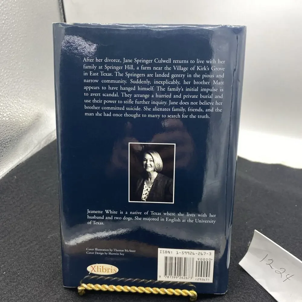 SIGNED Jeanette White NEXT TO HEAVEN-1st Edition 2006 Hardcover HC DJ Signed